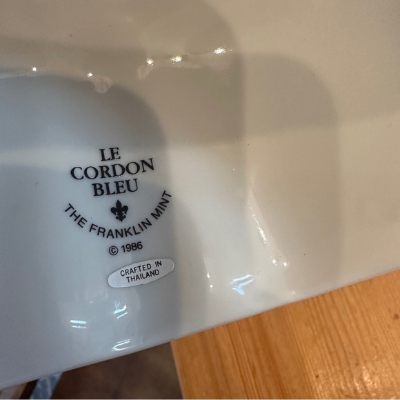 Le Cordon Bleu Franklin Mint Ceramic Jello Molds wall hanging set of 5 1986 - Picture 12 of 16